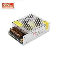 Alimentation à découpage Mean Well S-35 35W haute efficacité, entrée 100-240V, sortie simple 50/60Hz, test de charge complète à 100% (test de burn-in), LED 5V-48V