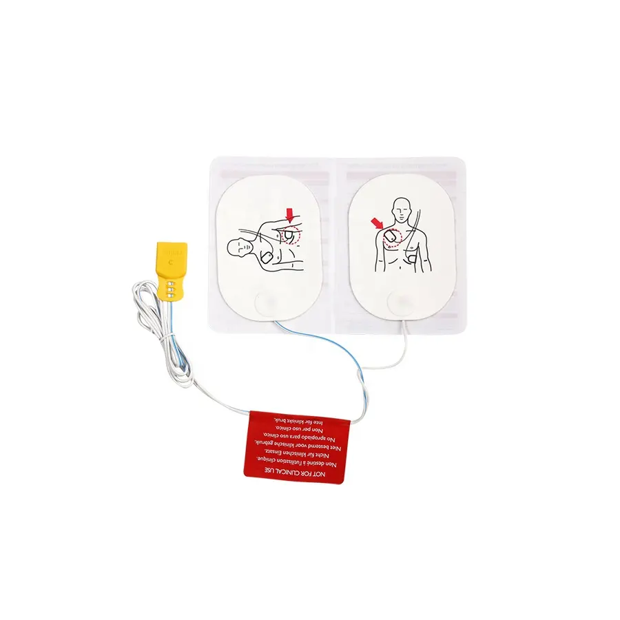 Philips Aed entraînement physiothérapie tampons équipements électrodes de défibrillation pour défibrillateur adulte