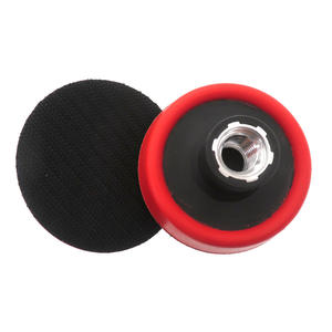 Pexmientas <span class=keywords><strong>3</strong></span>インチ75mm研磨工具研磨レッドフックループM14フォームバフィングバックアッププレートサンディングディスクバッキングパッド - Product Image 5