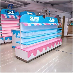 Exhibidores Personalizados con Logotipo para Tiendas de Dulces, Venta al por Mayor y Menor, Vitrinas para Regalos, Diseño Interior de Boutique y Kiosco - Product Image 2