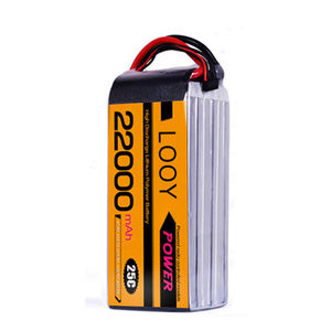 2020 de alta potencia de 25C descargador de 6S de 22,<span class=keywords><strong>2</strong></span> V 22000mAh agricultura Drone de la batería Lipo - Product Image 1