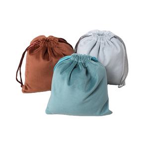 Logo ile kadife kılıf çanta s kullanarak özel siyah hediye İpli kadife kılıf çanta kadife ev ürünleri - Product Image 6