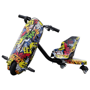 Patinete de Derrape <span class=keywords><strong>Plegable</strong></span> para Entretenimiento, Diseño para Compartir, Fácil Almacenamiento, Transporte Conveniente, Triciclo de Derrape para Niños - Product Image 2