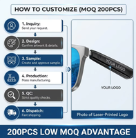Lunettes Intelligentes 4K avec Caméra, Traduction IA, Anti-UV, Anti-Lumière Bleue, Commande Vocale Sans Fil, Étanche