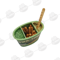 Biscuit Halal bicolore au chocolat et matcha, coupelle à 3 compartiments, bâtonnet de biscuit à la crème, biscuit matcha, bonbon pour enfant, collation