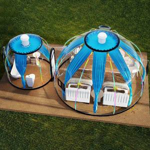 Carpa <span class=keywords><strong>de</strong></span> cúpula <span class=keywords><strong>de</strong></span> burbujas <span class=keywords><strong>de</strong></span> policarbonato transparente para exteriores Glamping Igloo Casa <span class=keywords><strong>de</strong></span> cúpula geodésica - Product Image 6