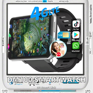 Reloj inteligente DM100, pantalla IPS de 2,86 pulgadas, banda de Gel de sílice, compatible con Android, 4G, 5G, MT6739 personalizado, <span class=keywords><strong>CPU</strong></span>, marcación 4G, respuesta de llamada, IP68, SDK - Product Image 2