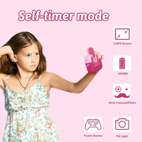 Harga Pabrik Kamera Instan Anak M8 dengan Zoom Digital 10X, Layar 2.4 Inci, Kamera Digital untuk Kesenangan, Mendukung OEM ODM