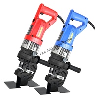 Machine à poinçonner le métal portable de type 10T personnalisée, nouvelle, électrique hydraulique, poinçonneuse MHP-25