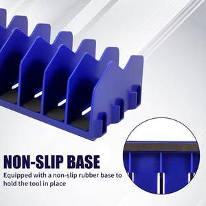 Organizador <span class=keywords><strong>de</strong></span> Alicates <span class=keywords><strong>de</strong></span> 2 Piezas con Base <span class=keywords><strong>de</strong></span> Goma Antideslizante, Soporte <span class=keywords><strong>de</strong></span> Almacenamiento para Llaves Inglesas, 10 Ranuras, Cajón para Alicates, <span class=keywords><strong>Ahorro</strong></span> <span class=keywords><strong>de</strong></span> Espacio - Product Image 5