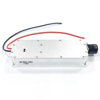 Módulo Amplificador de Potencia RF de 450-550MHz y 100W con Fuente de Señal VCO Integrada para Amplificación de Señales RF, Módulo de Interferencia para Drones