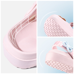 Sandales d'été pour bébés filles, mignonnes, décoratives, à motif de dessin animé, semelles épaisses, imperméables, antidérapantes, désodorisantes, chaussures pour enfants - Product Image 6