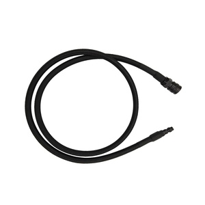 วาล์ว HPA แบบปรับหมุนได้ ทำจากอลูมิเนียมอัลลอยด์ สีดำ แบบเกลียว สำหรับสายรีกูเลเตอร์ แรงดัน 60~180psi สำหรับอุปกรณ์เสริม - Product Image 4