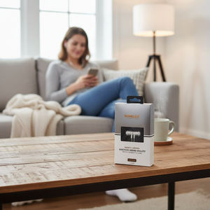 Auricolari Magnetici Cablati da 35mm, Vivavoce Bianco con Audio di Alta Qualità - Product Image 3