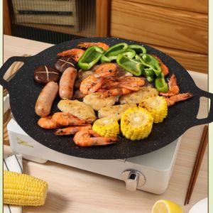 เตาปิ้งย่างบาร์บีคิวแบบเกาหลี ทรงสี่เหลี่ยมผืนผ้า ทำจากโลหะ สำหรับเตาแก๊ส ใช้ได้ทั้งตั้งแคมป์และเดินป่า แบบพกพา - Product Image 2