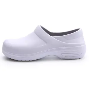 Factory Wholesale Unisex Food Industry Waterproof Anti Slip Oil Resistance EVA Chef Shoes Waterproof Hotel Chef Shoes