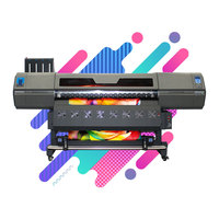 Printer UV Inkjet Flatbed EP1604-I3200U1 dengan Print Head I3200 Sistem Pengeringan UV LED Baru 60x90cm
