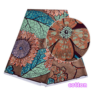 Tissu en Coton 100% Imprimé Batik Traditionnel du Guangdong, Motif Ethnique Africain, pour Literie et Textile de Maison – Grande Vente - Product Image 3