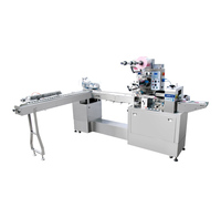 Machine à emballer automatique de pochette en film plastique pour crème glacée et sucettes glacées avec moteur comme composant principal