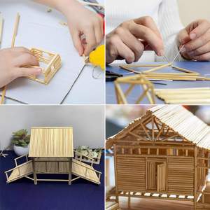 Artesanías de Madera de Pino de Vietnam, Duraderas, Fáciles de Cortar y Pintar, Tallado Moderno, Componentes para Manualidades, Cajas, Letreros de Pared, Decoraciones para el Hogar - Product Image 6