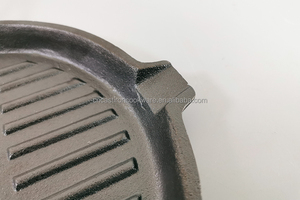 Sartén de hierro fundido con mango plegable, sartén Teppanyaki <span class=keywords><strong>para</strong></span> cocina casera y cocina al aire libre - Product Image 5