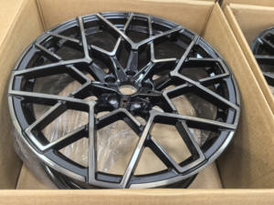 Rines Forjados Cóncavos Negros 5x112 813m Estilo 20 21 para <span class=keywords><strong>BMW</strong></span> M850i M8 <span class=keywords><strong>Cabrio</strong></span> F91 F92 F93 850i M850 Serie 8 Competition <span class=keywords><strong>2022</strong></span> 2025 - Product Image 6