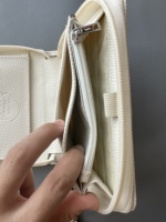 Portefeuille A7 en cuir pour budget avec enveloppes, couverture en cuir PU, fermeture éclair, 6 anneaux, organisateur d'argent rechargeable, design classique et durable