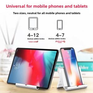 Factory-direct Plastic Mobile Phone Holder Bedside/desktop <b>Tablet</b> <b>Stand</b> Live Streaming Multi-functional Compact Universal - Product Image 2