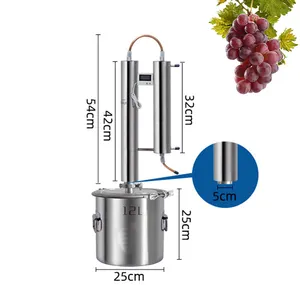 Uso doméstico distiller mini equipamento de destilação de cerveja