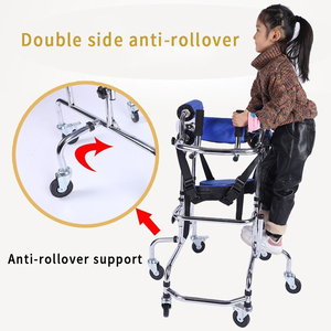 Children's 6-Wheel Walker Home Medical Equipment with Safety Features to Prevent Sideways Backwards Falls Rollerless <strong>Rollator</strong> - Product Image 6