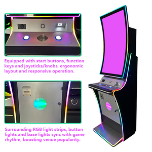 QIQU USA Venta al por mayor de máquinas recreativas de video de metal Fusion 1 2 3 4 5 6 Link Plus para quioscos de pago ATM - Product Image 5