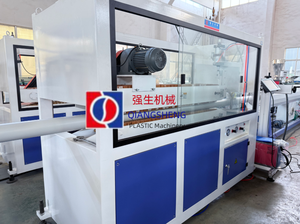 Machine d'extrusion de tuyaux en <span class=keywords><strong>PVC</strong></span> automatique à prix avantageux, 75-160 mm, machine de fabrication - Product Image 5
