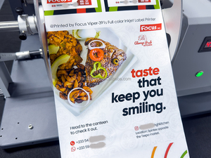 Tốc độ cao Máy in nhãn dán giấy 20 mét mỗi phút duy nhất vượt qua cuộn để cuộn máy in - Product Image 2