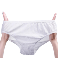 Sous-vêtements jetables pour femmes OEM ODM, logo personnalisé, couleur et emballage sur mesure, culottes jetables en gros pour les voyages, les hôpitaux, la maternité, les spas