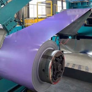 Bobina de Acero Galvanizado PPGI con Recubrimiento de Color Ral9010 Ral 9003, Espesor de 0.35, 0.5 y 0.8 mm, para Materiales de Construcción - Product Image 1