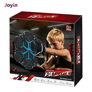 Jouet cible de boxe de musique polygone pour enfants et adolescents avec gants Jeu <span class=keywords><strong>d</strong></span>'entraînement de réaction amusant pour la concentration et la coordination - Product Image 2