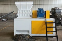LANSING Machine de déchiquetage à moteur unique à double arbre de vente directe en usine Broyeur de fil de cuivre Machine de recyclage des déchets électroniques
