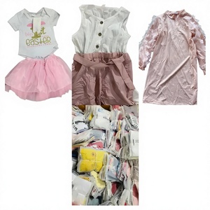 Ropa Infantil Barata al por Mayor para el Verano, Conjuntos de Vestidos para Niñas y Niños de 0 a 10 Años, Mezcla de Poliéster/Algodón - Product Image 1