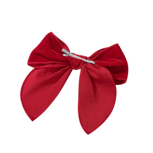 Navidad nuevo estilo universitario Retro lazos para el cabello Bow Tail accesorios para el cabello horquilla para niñas en <span class=keywords><strong>Amazon</strong></span> - Product Image 4