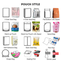Sachet scellé central en PET/AL/PE de qualité alimentaire, résistant à l'humidité, pour snacks de pruneaux, personnalisable en usine, présentoir OEM, contrôle qualité