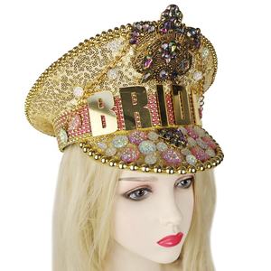 <span class=keywords><strong>Sombrero</strong></span> <span class=keywords><strong>Steampunk</strong></span> hecho a mano de fábrica de Manwu para <span class=keywords><strong>mujer</strong></span> con diamantes de imitación de lentejuelas para fiesta Festival cumpleaños Burning Man Festival para adultos - Product Image 3