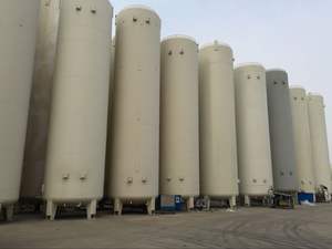 Azote liquide industriel Offre Spéciale/réservoir de stockage cryogénique avec finition enduite de poudre d'acier inoxydable et différentes capacités - Product Image 2