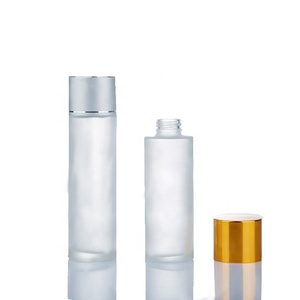 Nhà Sản Xuất 30Ml 50Ml 60Ml 80Ml 100Ml Vòng Da Phẳng Mực <span class=keywords><strong>Frosted</strong></span> <span class=keywords><strong>Glass</strong></span> Mỹ Phẩm Chai Với Vít Cap (Gld15) - Product Image 2