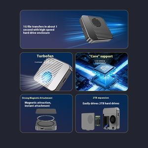 2230M aluminium MagSafe ekspansi Hard Drive kandang M.<span class=keywords><strong>2</strong></span> NVMe SSD eksternal casing Tipe C SATA USB Mobile Solid State <span class=keywords><strong>Box</strong></span> - Product Image 3