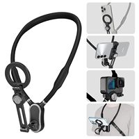 Support de téléphone magnétique pour enregistrement vidéo, collier de cou Kenke, support de téléphone à suspendre au cou