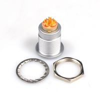 Conector de 3 Pines Serie B EGG 3B |   Cerradura Circular de Alta Precisión con Sistema de Empuje y Tracción, Autosegurante y de Conexión Rápida
