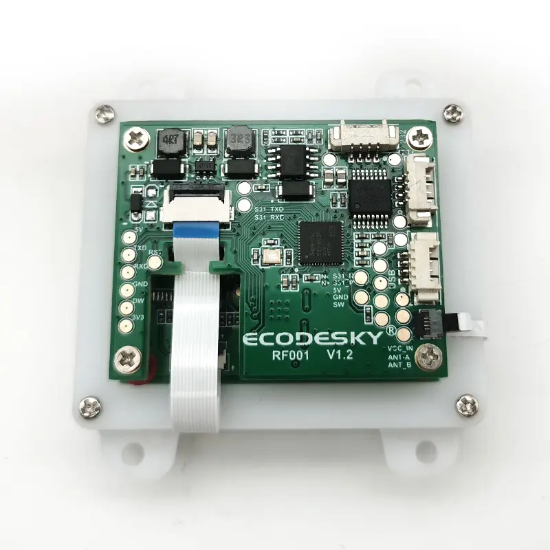 صانع محترف ECodeSky EMT8621RF قارئ علامات Rfid NFC ماسح الباركود ، وحدة مسح الباركود المضمنة