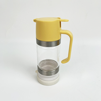 Distributeur de miel en verre de 300 ml, type presse, anti-goutte, avec poignée, pour cuisine, café et usage domestique (vente en gros)