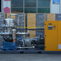 Compresseur à haut débit d'air, vis industrielle à vapeur avec système de pulvérisation de liquide VSD pour l'industrie de la brasserie