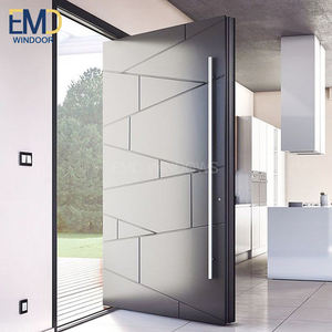 Portes de garage pliantes en aluminium à double vitrage extérieur - Product Image 1